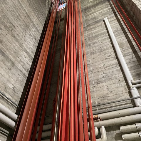 Schlauchturm. Vergrösserte Ansicht