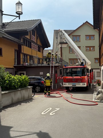 Brand Wohn- und Geschäftshaus