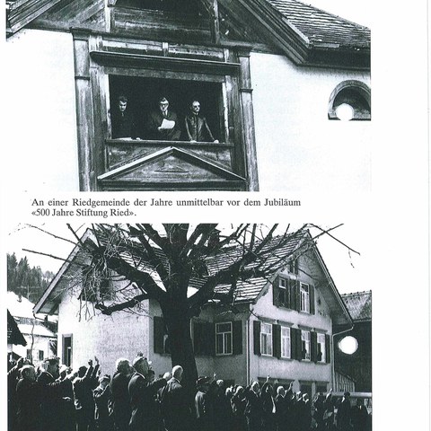 Riedgemeinde anno 1980. Vergrösserte Ansicht
