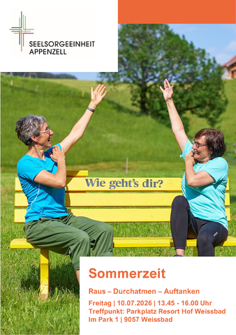 Flyer Sommerzeit