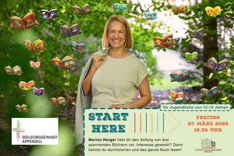 Marion Herger liest - für Jugendliche von 12-15 Jahren