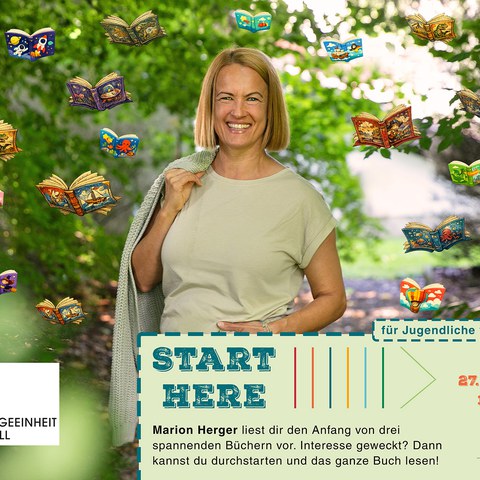 Marion Herger liest - für Jugendliche von 12-15 Jahren