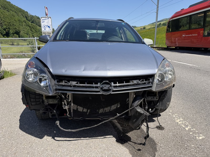 Beschädigtes Auto