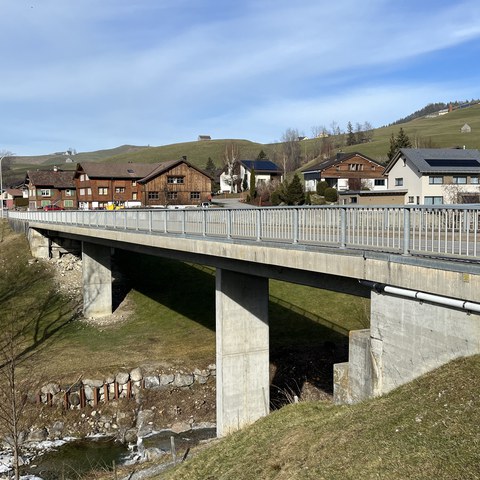 Bild 2 Horstbachbrücke in Brülisau. Vergrösserte Ansicht