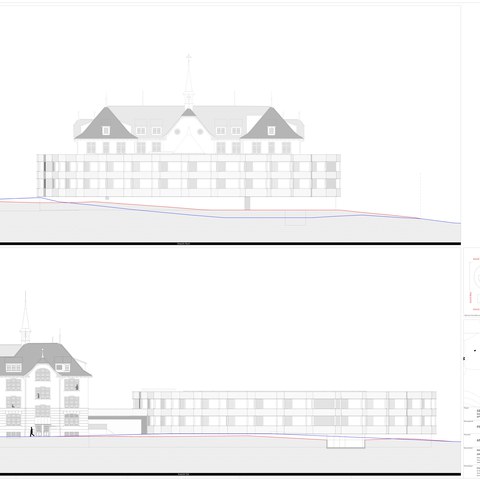 Bürgerheim Appenzell ANSICHTEN NORD, OST