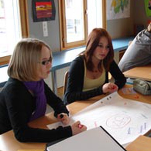 Foto Schule web. Vergrösserte Ansicht