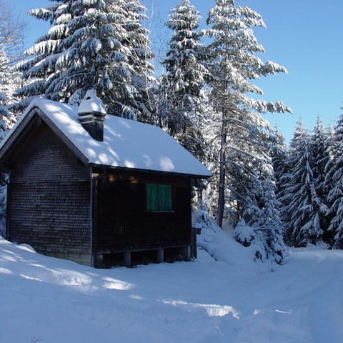 Winterwald Krätzern. Vergrösserte Ansicht